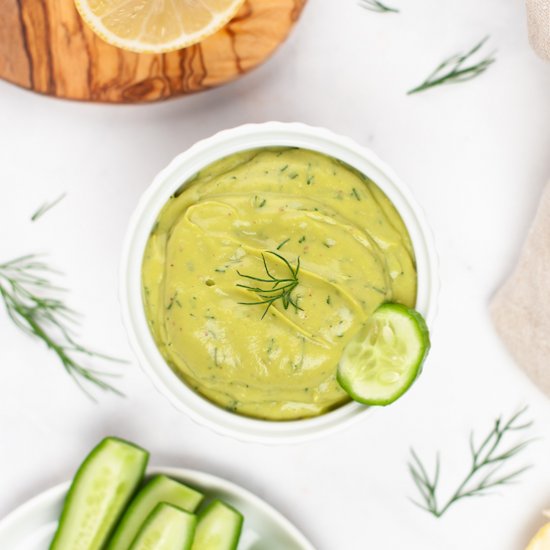 Vegan Avocado Ranch Dressing