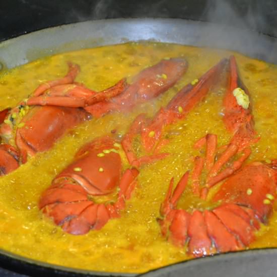 Lobster Paella Recipe