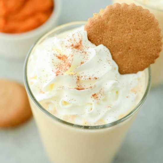 Pumpkin Pie Milkshakes