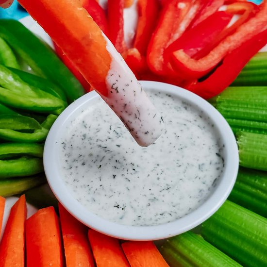 Creamy Vegan Ranch Dressing