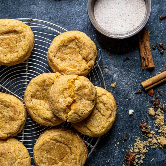 Pumpkin Snickerdoodles