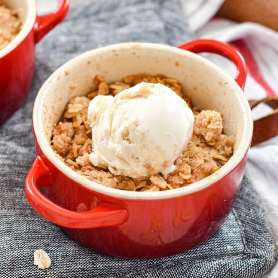 Apple Crisp for Two