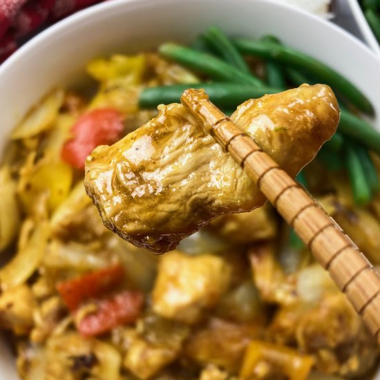 Easy Chinese Chicken Curry