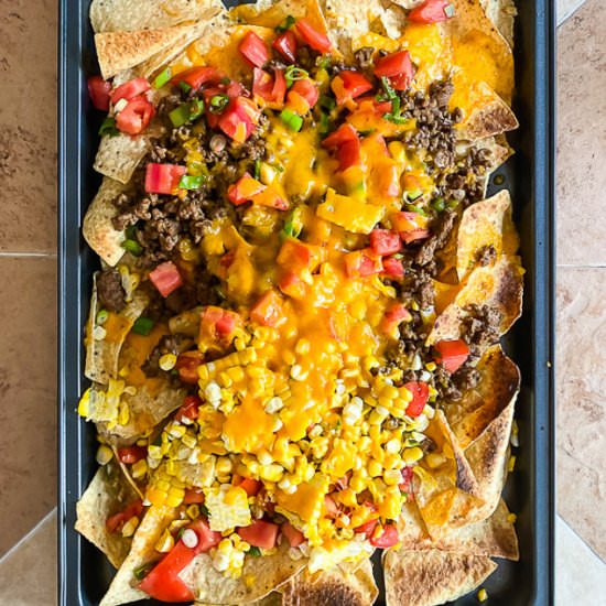 Loaded Beef Nachos