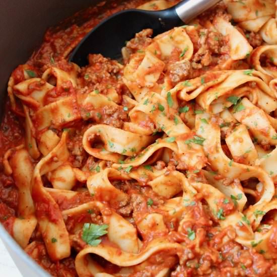 Bolognese Meat Sauce