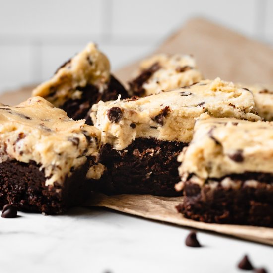 Cookie Dough Brownies