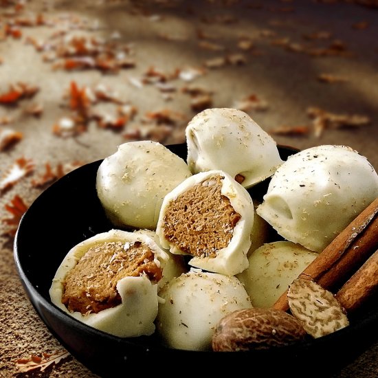 Pumpkin Pie Truffles