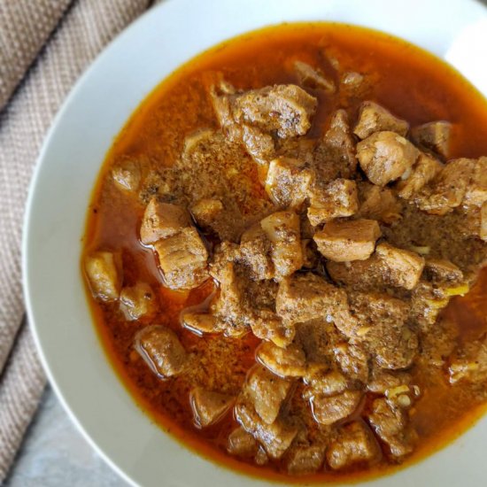 Sri Lankan Red Pork Curry