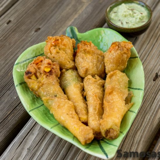 FRIED ZUCCHINI BLOSSOMS