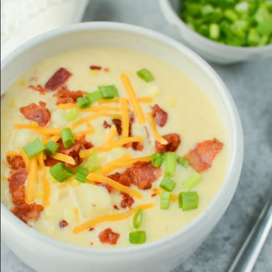 Instant Pot Corn Chowder