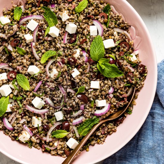 Quinoa Lentil Salad