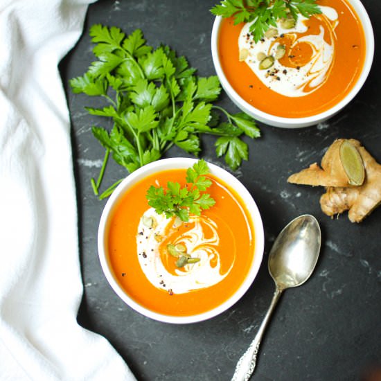 Carrot and Ginger Soup