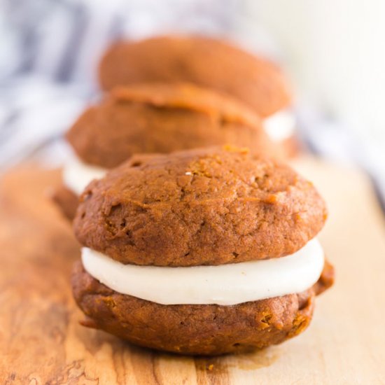 Pumpkin Whoopie Pies