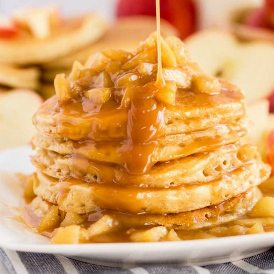 Caramel Apple Pancake