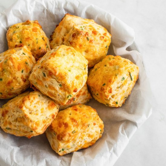 Cheddar Chive Biscuits