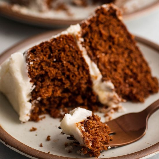 Apple butter spice cake