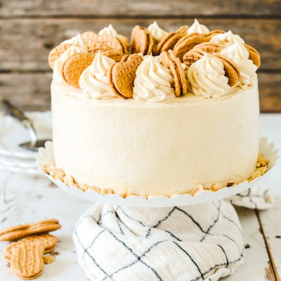 Nutter Butter Layer Cake