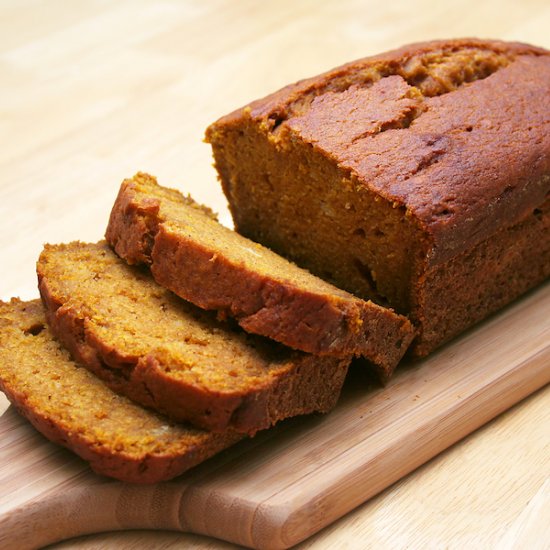 Vegan Pumpkin Bread