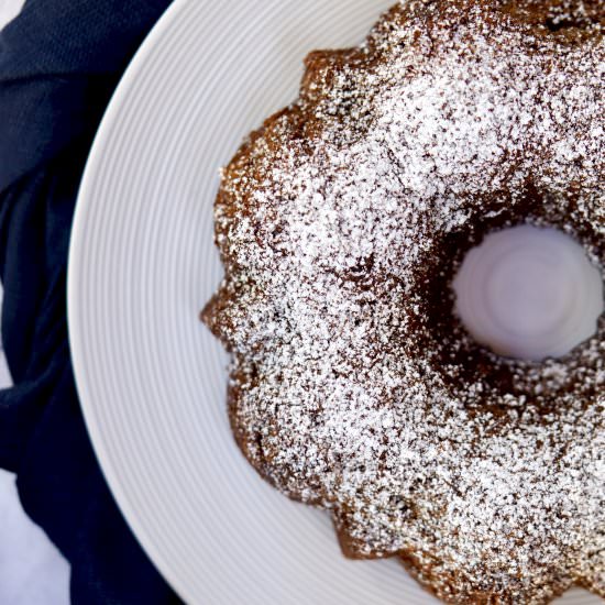 Chocolate-Cinnamon Honey Cake