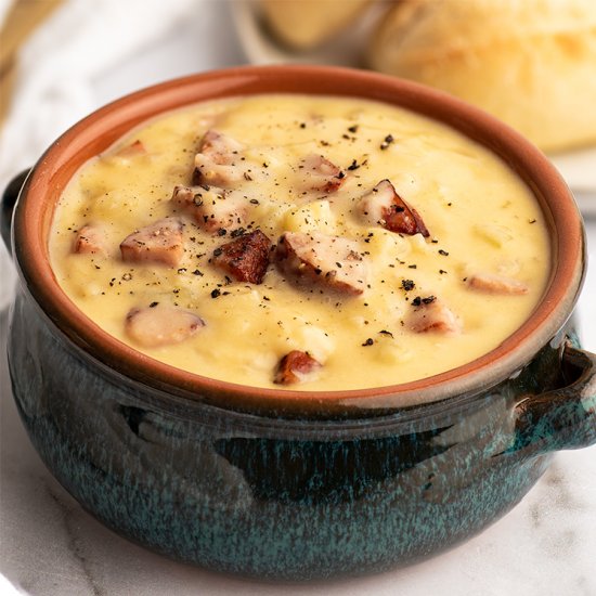 Cheesy Sausage Potato Soup