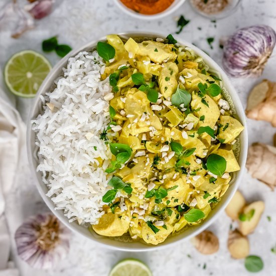 Turmeric Coconut Chicken Curry