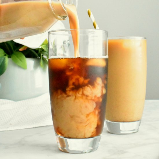 Homemade Pumpkin Cream Cold Brew