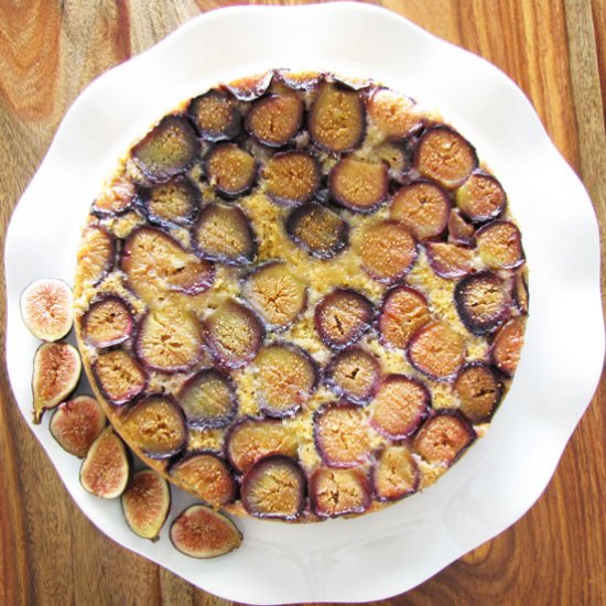 Fig Upside Down Cake