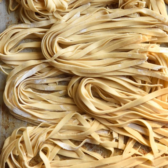 Gluten free egg pasta