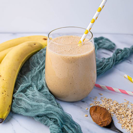 Lotus Biscoff Oatmeal Smoothie