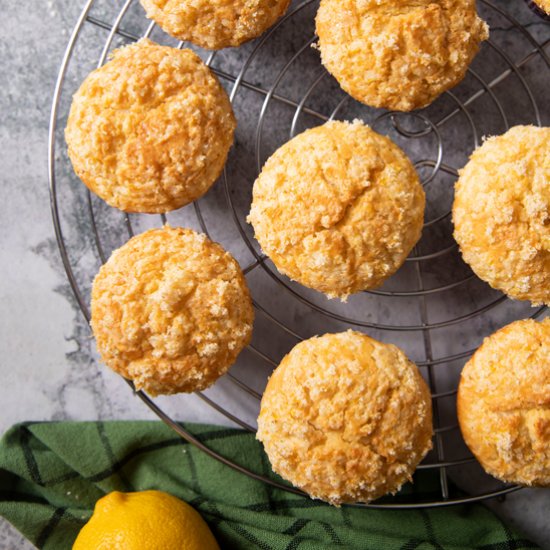 Quick & Easy Lemon Muffins