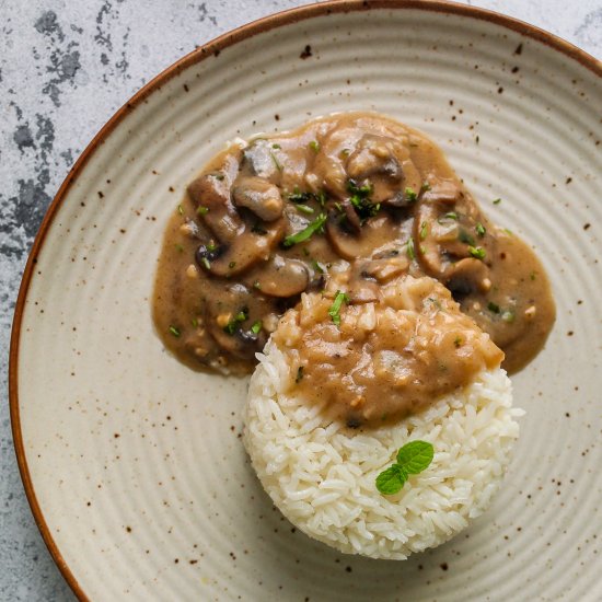 Easy Mushroom Stroganoff Recipe