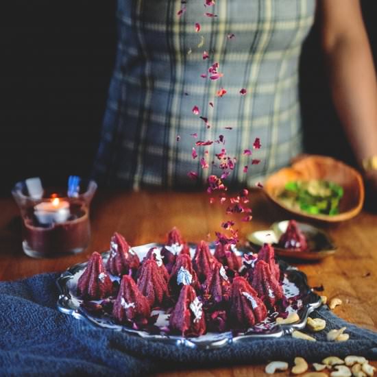 Coconut Rose Modak