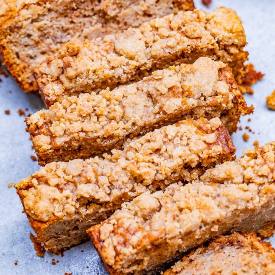 Apple Crumble Pie Bread