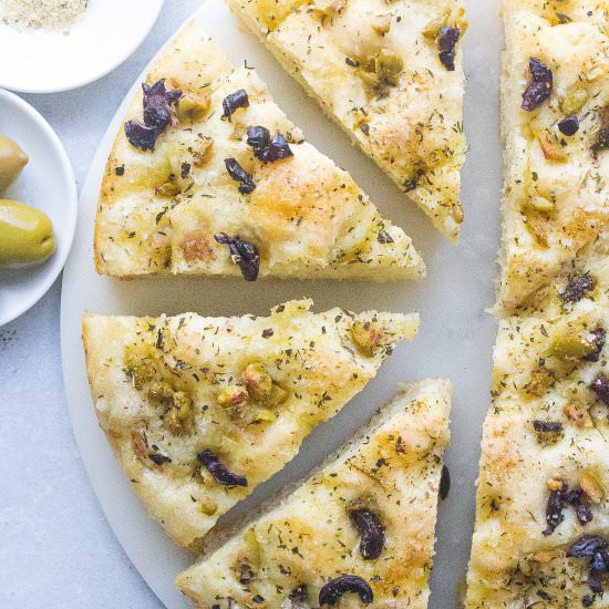 Olive and Herb Focaccia