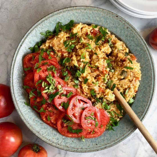 Fresh Tomato Risotto