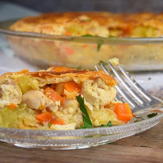 Chicken Pasty Pie