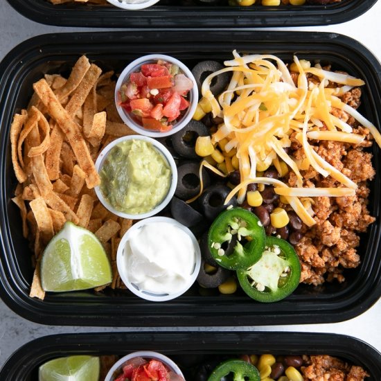 Taco Salad Meal Prep Taco Bowls