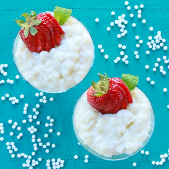 Classic Homemade Tapioca Pudding