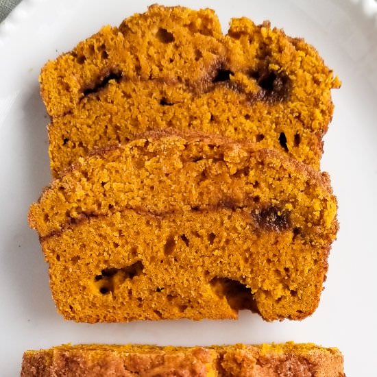 pumpkin cinnamon bread