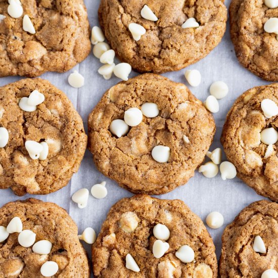 Pumpkin Snickerdoodle Cookies