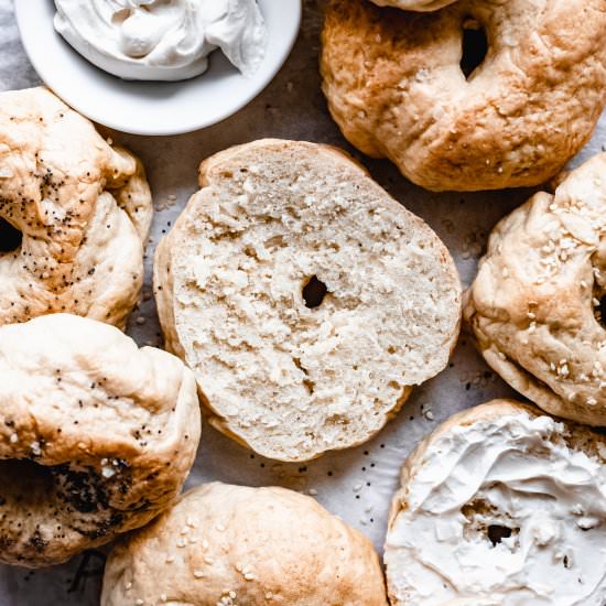 Homemade Vegan Bagels