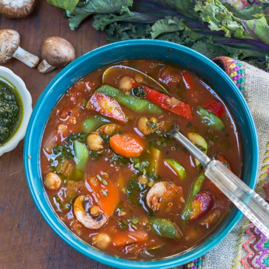 Mediterranean Vegetable Soup