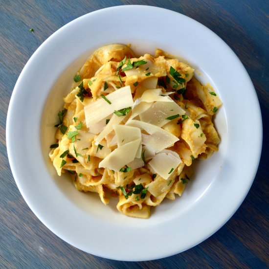 Parmesan Garlic Butternut Pasta