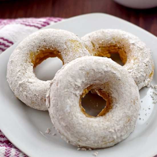 Gluten Free Pumpkin Donuts