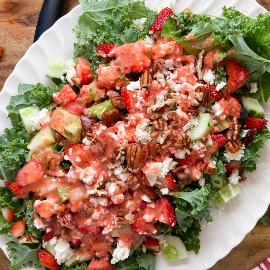 Kale and Berry Salad