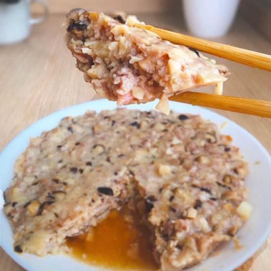 Steamed Pork Patty With Water Chest