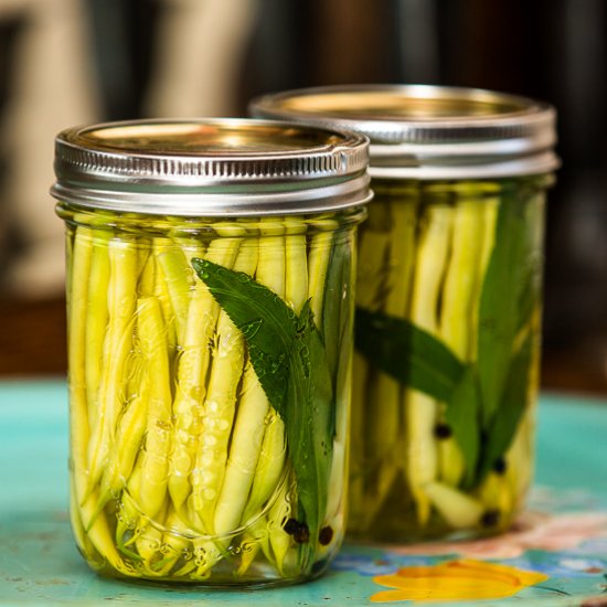 Tarragon Pickled Green Beans