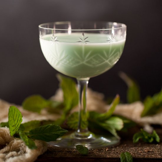 Mint Gin Alexander