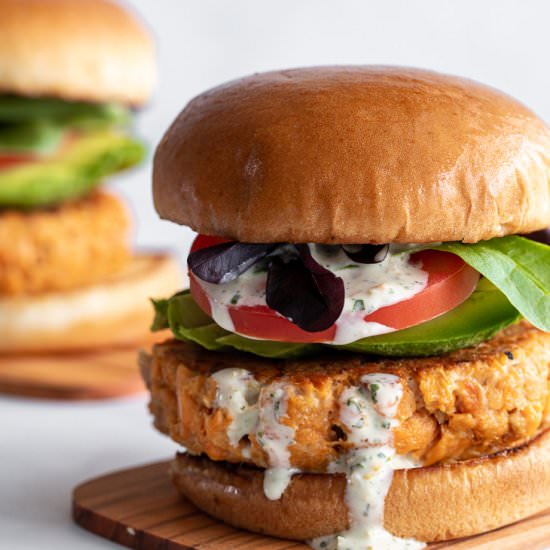 Epic Salmon Burger