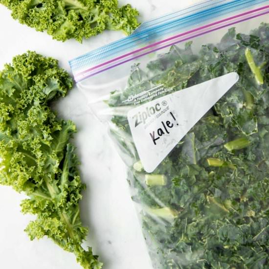 How to Freeze Kale